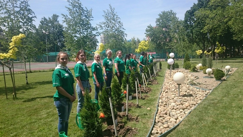 Наши волонтеры помогли в проведении «Зеленого марафона»
