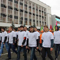 Участие студентов КубГАУ в праздновании Дня города
