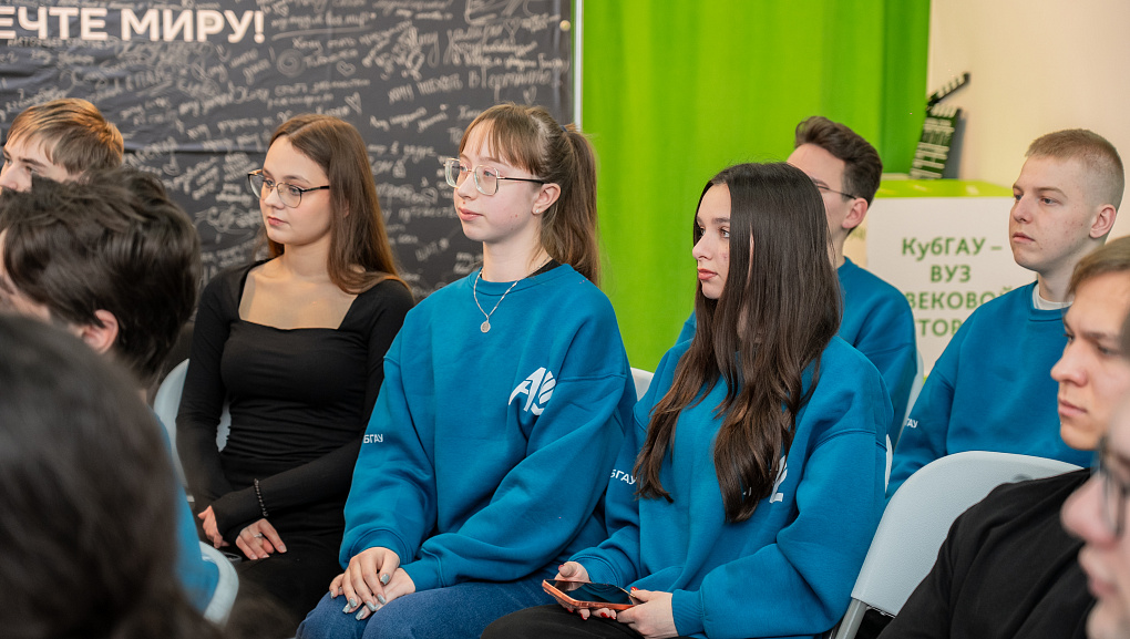 Ректор встретился с участниками «Первого Аграрного» медиацентра