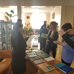  В библиотеке  прошла выставка «День кафедры Строительства и эксплуатации водохозяйственных объектов»
