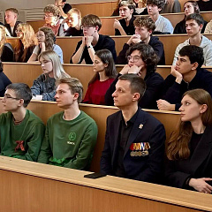 Патриотическая встреча в КУБГАУ
