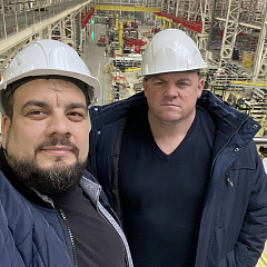 Стажировка на Комбайновом заводе Ростсельмаш