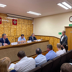 Встреча выпускников КубГАУ с вице-губернатором и министром сельского хозяйства.