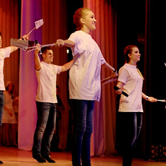 Волонтеры КубГАУ приглашают активную молодежь Анапы на Игры 2014