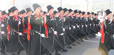 Наши студенты - участники Парада Победы в Москве!