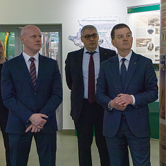 Делегация Росимущества в КубГАУ: встреча, экскурсия и закладка памятной аллеи