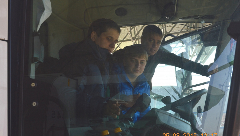 Студенты факультета механизации в агрохолдинге «Кубань»