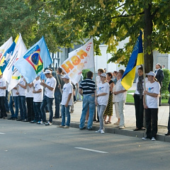 Студенты-аграрии на «Параде флагов»