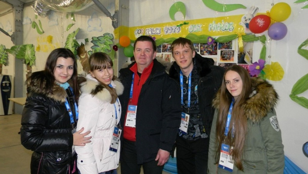 Волонтеры КубГАУ создавали Олимпийское настроение