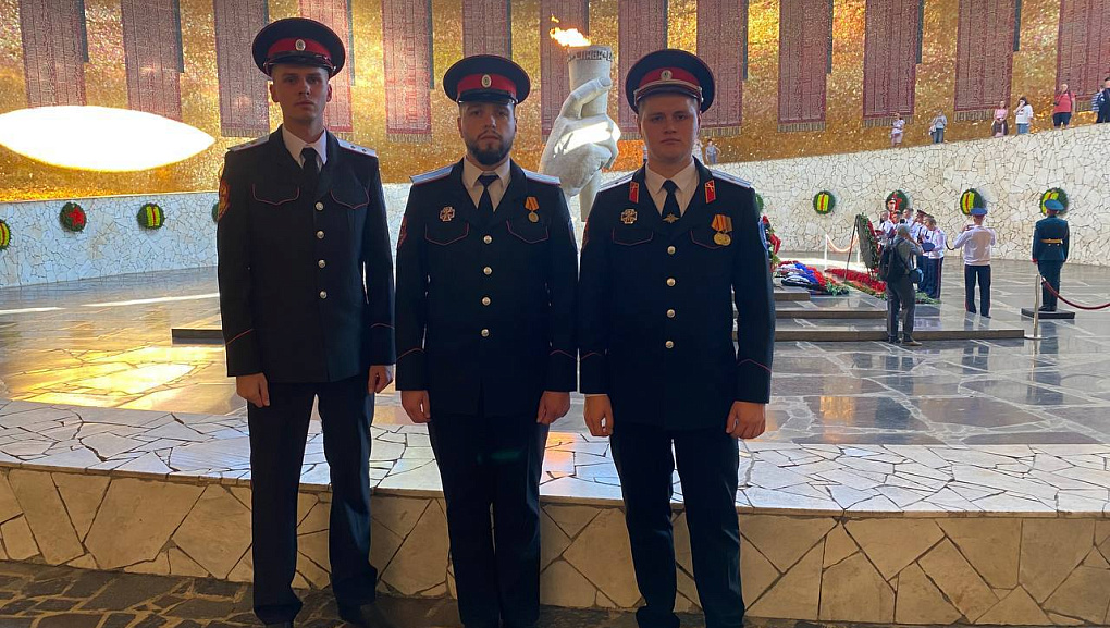 Казачья сотня КубГАУ на VI Всероссийском слёте казачьей молодёжи