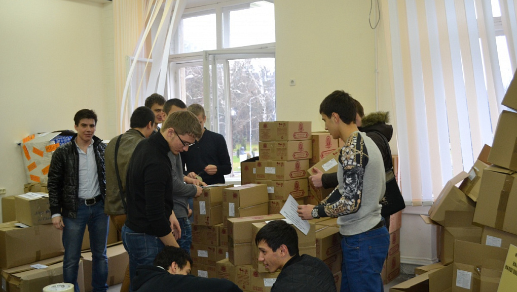 Новогодние подарки отправили детям из Донецкой и Луганской областей!