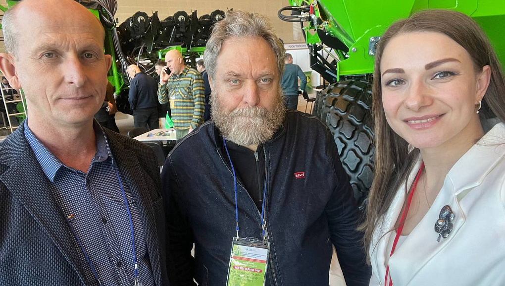 Студенты КубГАУ на конференции «Сторонники прямого посева»