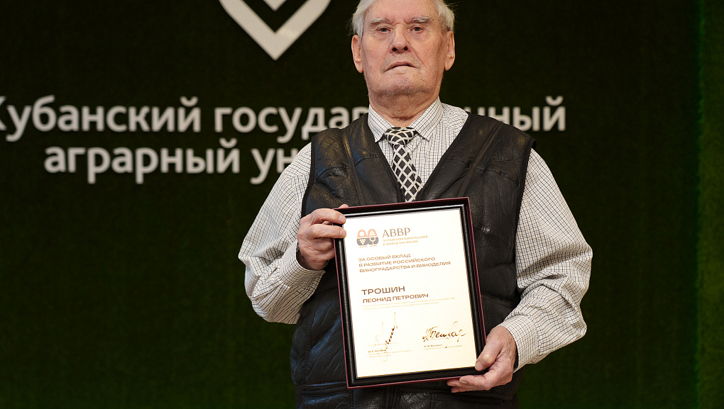 Почётная награда за особый вклад