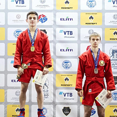Золото по самбо!