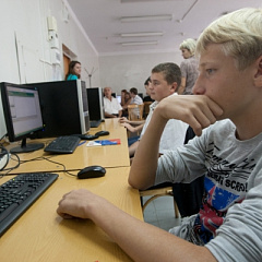 Школьники края изучают информационные технологии в КубГАУ