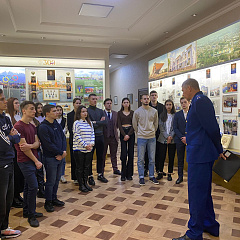 Студенты-юристы в музее прокуратуры Краснодарского края