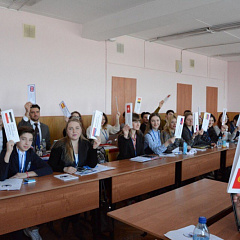 Студенты КубГАУ - участники Модели ООН в МГУ