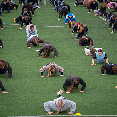 Зарядка с чемпионами