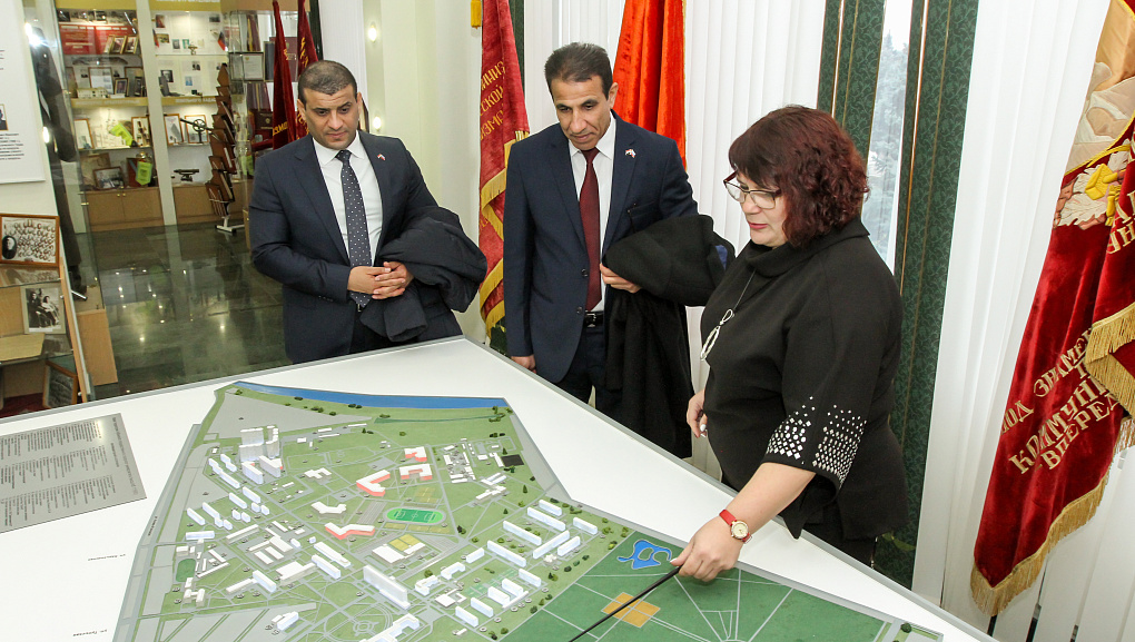 Кубанский ГАУ посетила делегация из Ирака