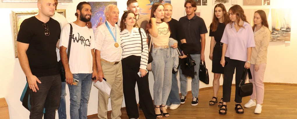 Студенты КубГАУ на выставке архитекторов