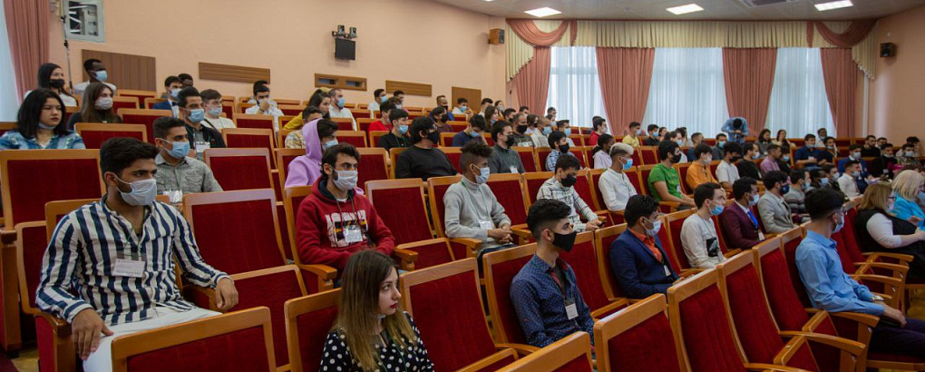 Встреча проректора по международной и молодежной политике Полутиной Т.Н. со слушателями Подготовительного отделения