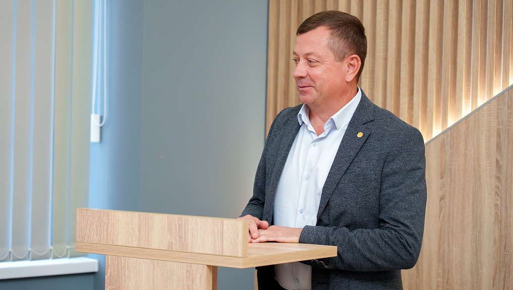 В КУБГАУ открылась новая брендированная аудитория