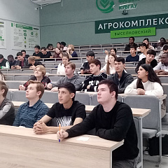 Встреча иностранных студентов КубГАУ  с представителем Молодежной ассамблеи «МЫ-РОССИЯНЕ»