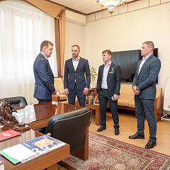 Зарядка с чемпионами