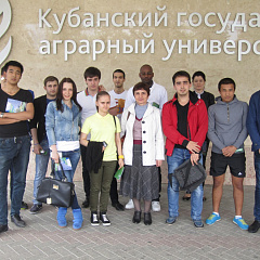 Наши "иностранцы" посетили музей КубГАУ