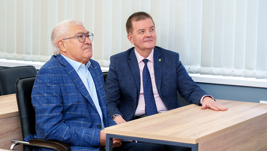 В КУБГАУ открылась новая брендированная аудитория