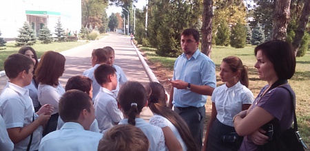 Краснодарские школьники побывали на экскурсии в КубГАУ