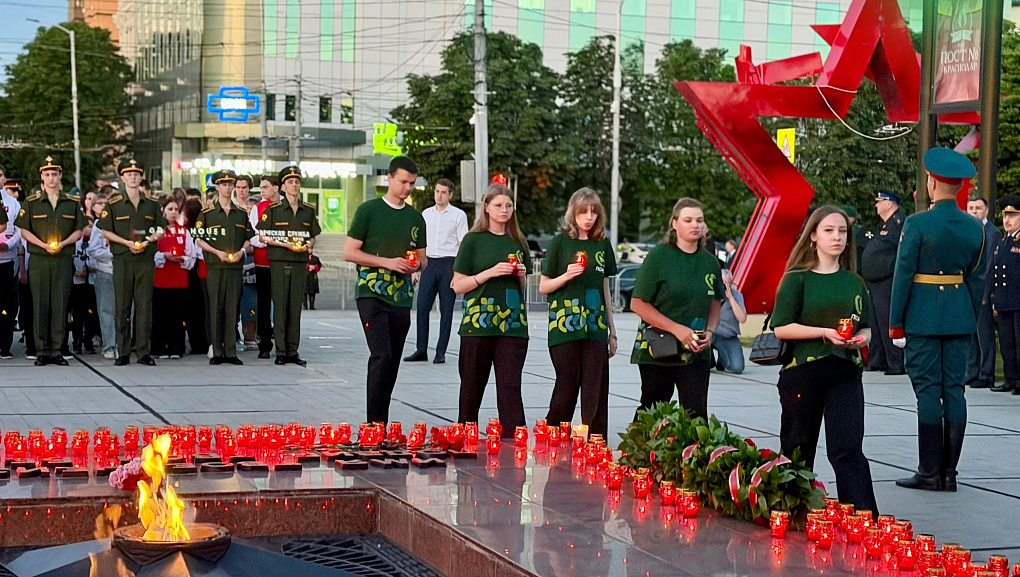 КубГАУ присоединился к памятным событиям в День памяти и скорби
