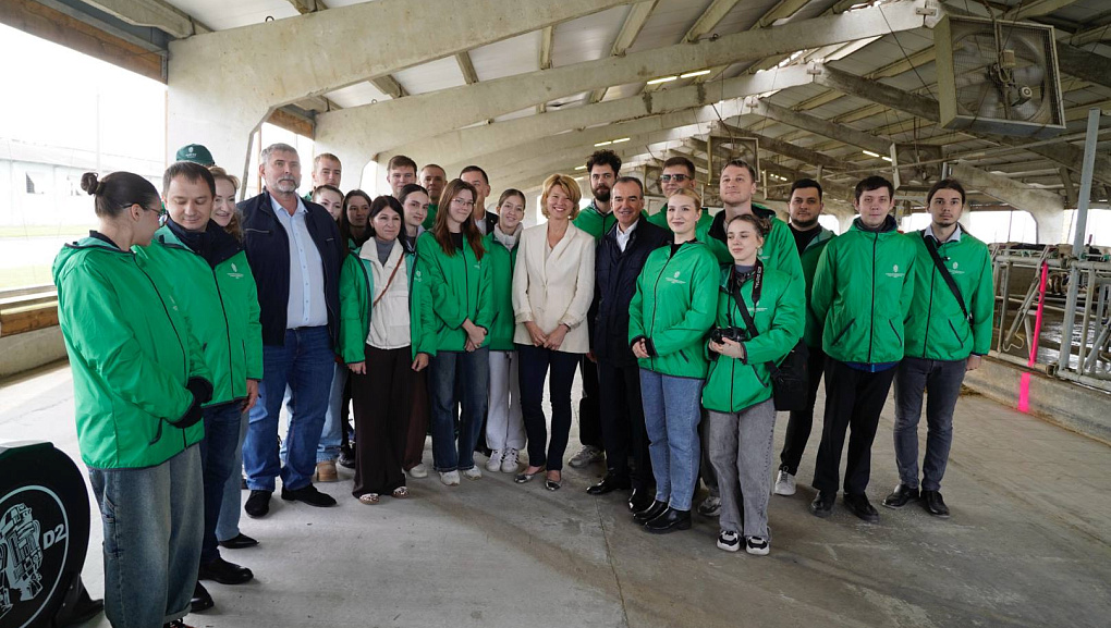 Глава Минсельхоза РФ Оксана Лут посетила учхоз «Краснодарское»