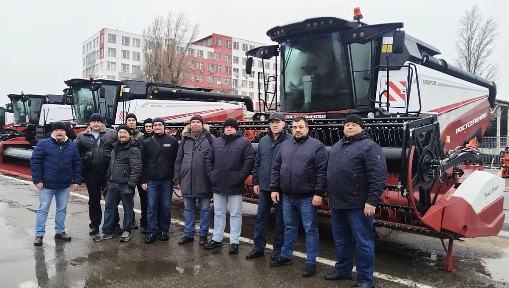 Стажировка на Комбайновом заводе Ростсельмаш