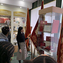 Иностранные первокурсники посетили музей КубГАУ 