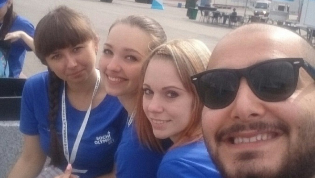 Наши волонтеры на открытии летнего сезона в Олимпийском парке!