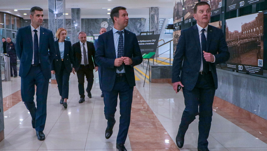 Делегация Государственного университета управления представила в КубГАУ уникальную программу для будущих студентов
