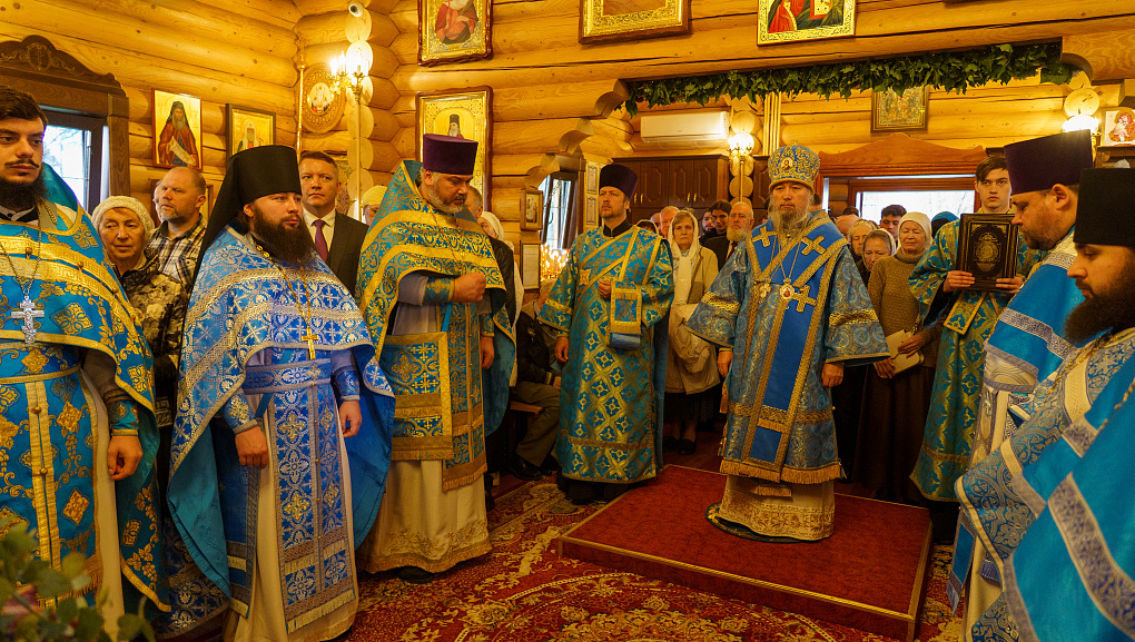 В Приходе Святой мученицы Татианы состоялось архиерейское богослужение