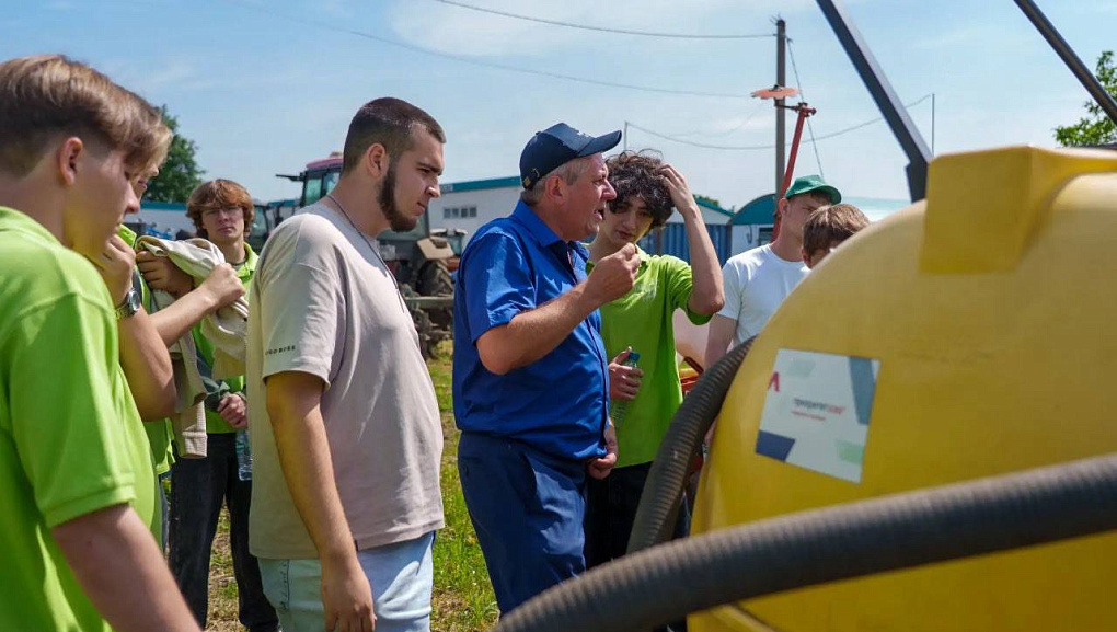 Студенты СПО региона посетили учхоз «Кубань» КубГАУ