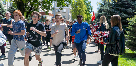 Акция «Zабег Победы–1945» в КубГАУ