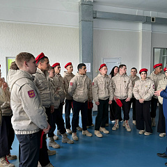 Кубанский ГАУ посетили кадеты Юнармии