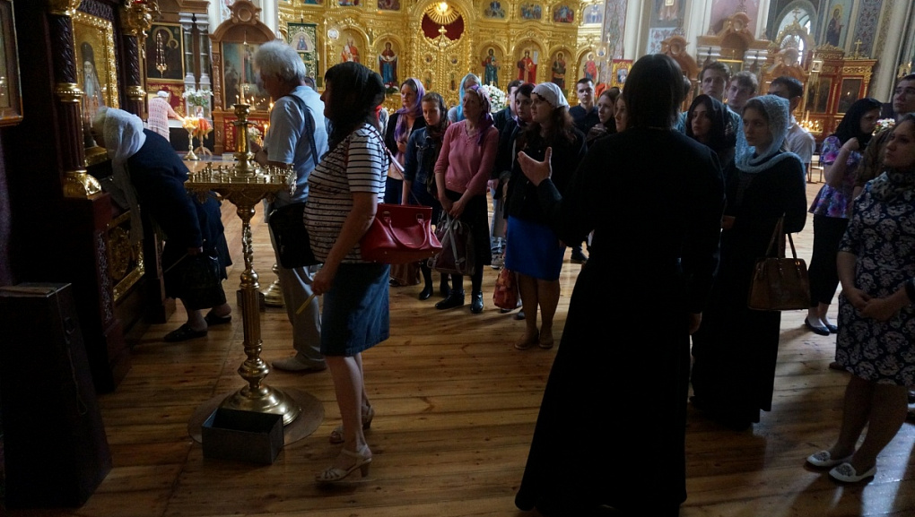 Посещение Свято-Екатерининского кафедрального собора