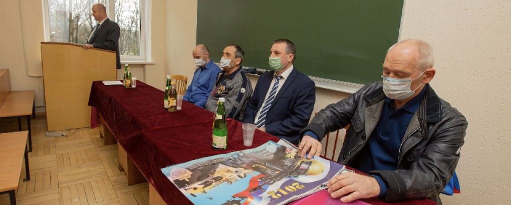 Студенты Кубанского ГАУ встретились с ветераном спецподразделения группы Альфа