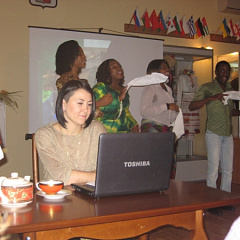 Совет интернациональной дружбы КубГАУ посетил «Нигерийскую гостиную»